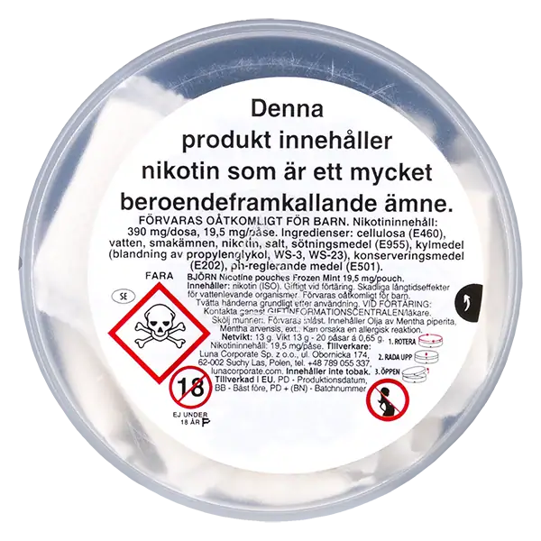 BJÖRN Frozen Mint 19,5 mg