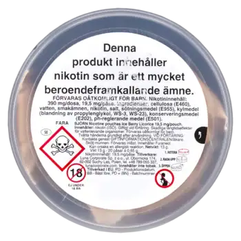 BJÖRN Ice Berry Licorice 19,5 mg