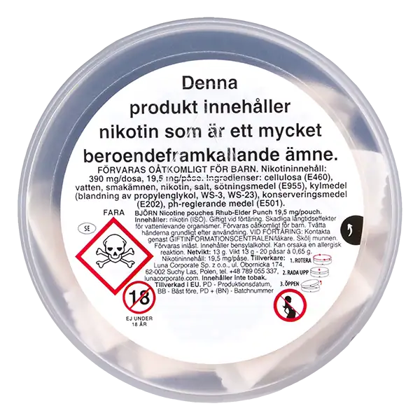 BJÖRN Rhub-Elder Punch 19,5 mg