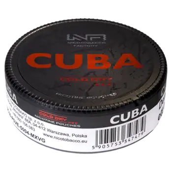 CUBA Cold Dry Black 43 mg