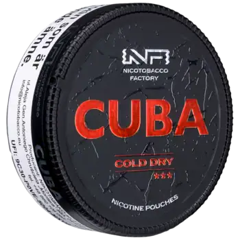 CUBA Cold Dry Black 43 mg