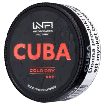 CUBA Cold Dry Black 43 mg