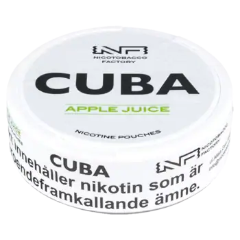 CUBA Apple Juice White 16 mg