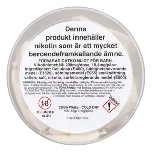 CUBA Cold Dry White 16 mg