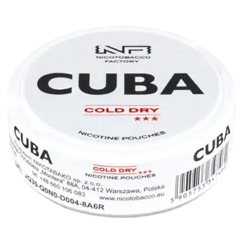 CUBA Cold Dry White 16 mg