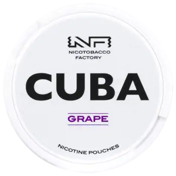 CUBA Grape White 16 mg