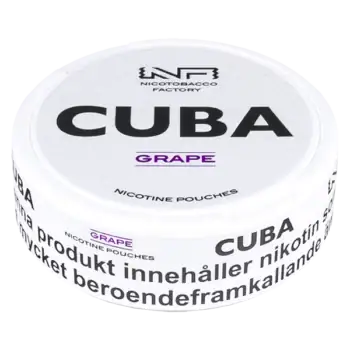 CUBA Grape White 16 mg