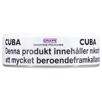 CUBA Grape White 16 mg