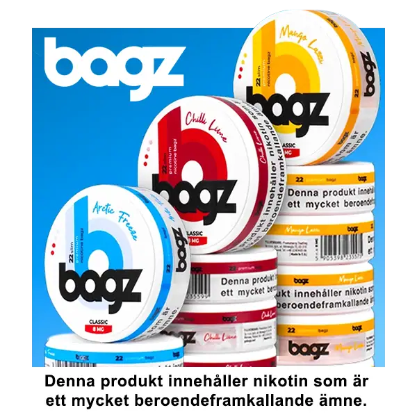 Bagz All White Nikotinpåsar