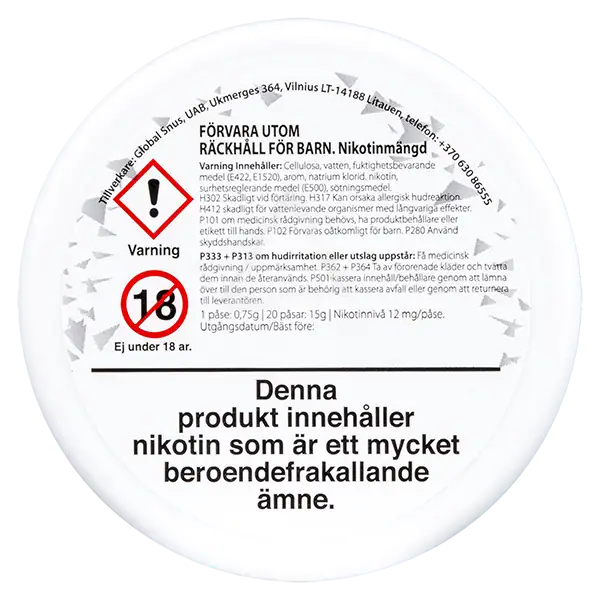 CAMO Cherry Cola Lime Strong 12 mg