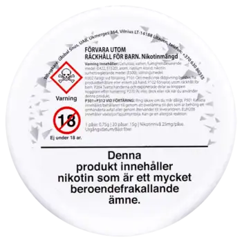 CAMO Green Apple Extra Strong 25 mg