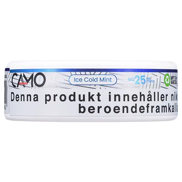 CAMO Ice Cold Mint Extra Strong 25 mg