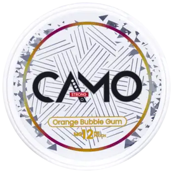 CAMO Orange Bubble Gum Strong 12 mg