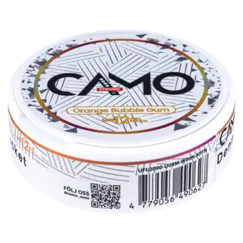 CAMO Orange Bubble Gum Strong 12 mg