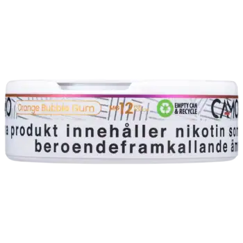 CAMO Orange Bubble Gum Strong 12 mg