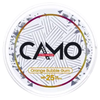 CAMO Orange Bubble Gum Extra Strong 25 mg