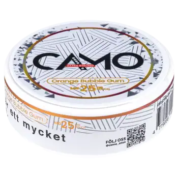 CAMO Orange Bubble Gum Extra Strong 25 mg