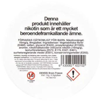 Denssi Brain Freeze 8 mg