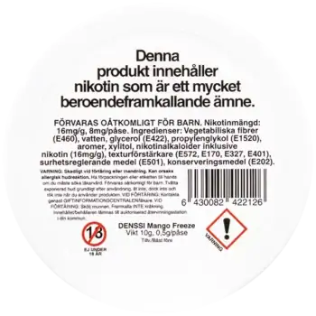 Denssi Mango Freeze 8 mg