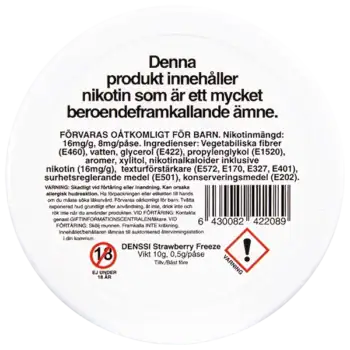 Denssi Strawberry Freeze 8 mg