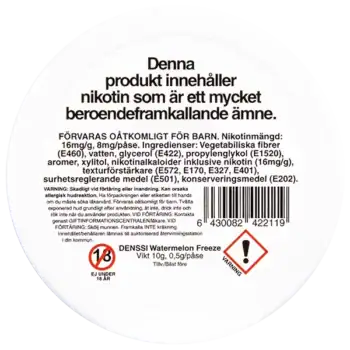 Denssi Watermelon Freeze 8 mg