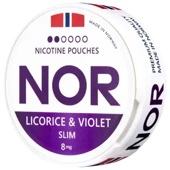 NOR Licorice & Violet 6 mg