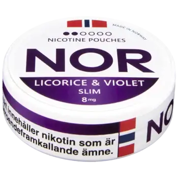 NOR Licorice & Violet 6 mg