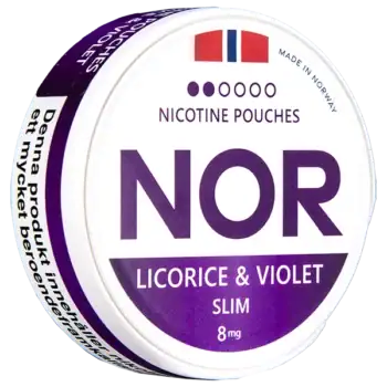 NOR Licorice & Violet 6 mg