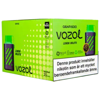 VOZOL Gear 600 Lemon Mojito 20 mg