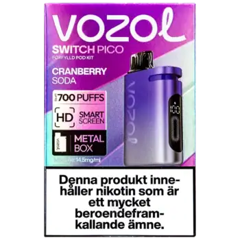 VOZOL Switch PICO Podkit Cranberry Soda 14,5 mg