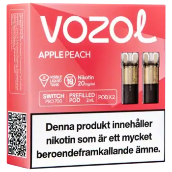 VOZOL Pod Apple Peach 20 mg