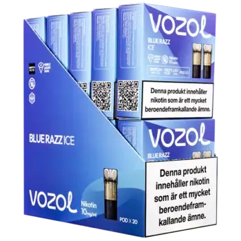 VOZOL Pod Blue Razz Ice 10 mg