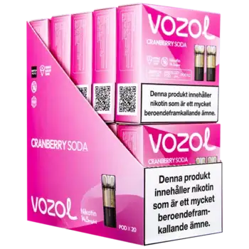 VOZOL Pod Cranberry Soda 14,5 mg
