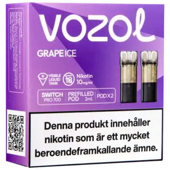 VOZOL Pod Grape Ice 10 mg