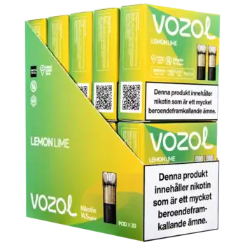 VOZOL Pod Lemon Lime 14,5 mg
