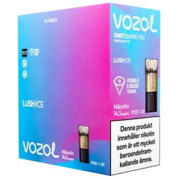 VOZOL Pod Lush Ice 14,5 mg