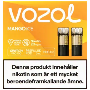 VOZOL Pod Mango Ice 20 mg