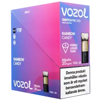VOZOL Pod Rainbow Candy 20 mg