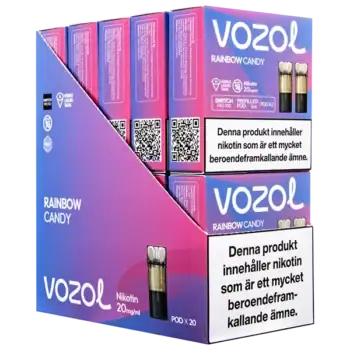 VOZOL Pod Rainbow Candy 20 mg