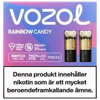 VOZOL Pod Rainbow Candy 20 mg