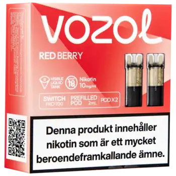 VOZOL Pod Red Berry 10 mg