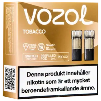 VOZOL Pod Tobacco 10 mg