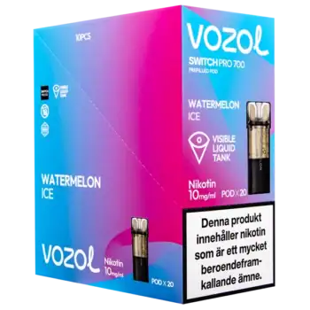 VOZOL Pod Watermelon Ice 10 mg