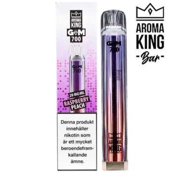 Aroma King Gem Bar Raspberry Peach 20 mg