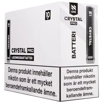 N One Crystal PRO Batteri Svart