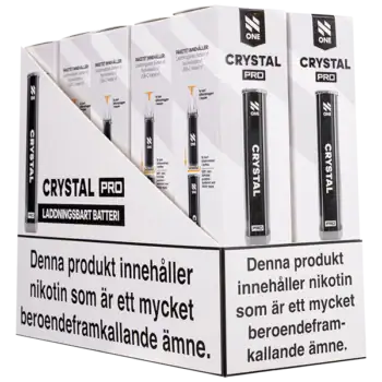N One Crystal PRO Batteri Svart
