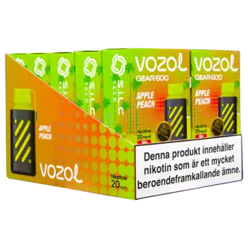 VOZOL Gear 600 Apple Peach 20 mg