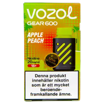 VOZOL Gear 600 Apple Peach 20 mg