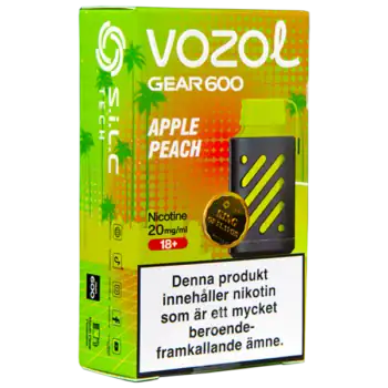 VOZOL Gear 600 Apple Peach 20 mg