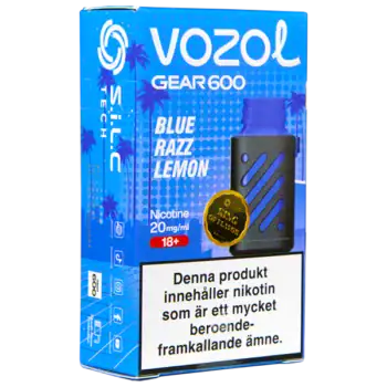 VOZOL Gear 600 Blue Razz Lemon 20 mg